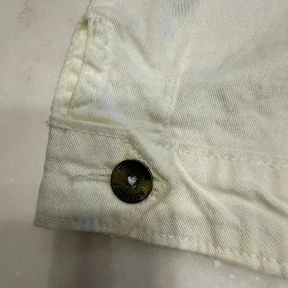 Hollister women’s low rise cargo shorts white size 9 NWT - Picture 5 of 9